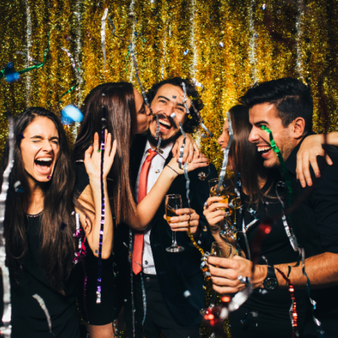 New Year's Eve Gala Party Night